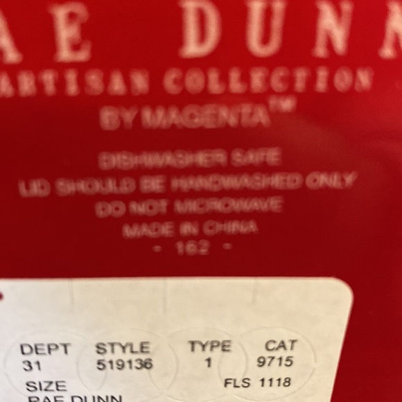 Rae Dunn 2018 Ho Ho Ho Canister - Picture 4 of 6